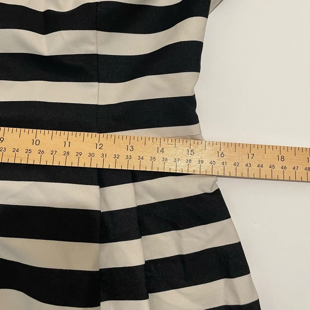 Boss by Hugo Boss striped Woman dress, white and navy - Picture 8 of 10